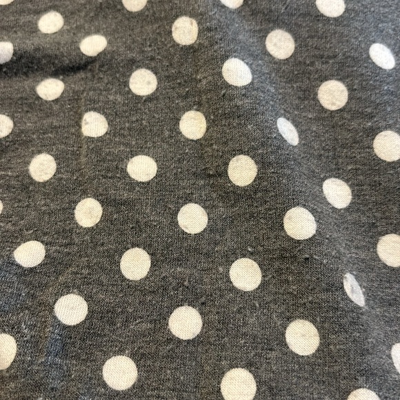 V Neck Polka Dot Dress - Picture 5 of 6